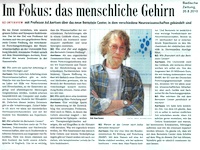"Badische Zeitung" interviews BCF director Ad Aertsen "Badische Zeitung" interviews BCF director Ad Aertsen