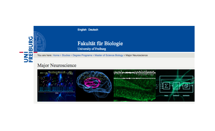 M.Sc. Biology | Major Neuroscience M.Sc. Biology | Major Neuroscience